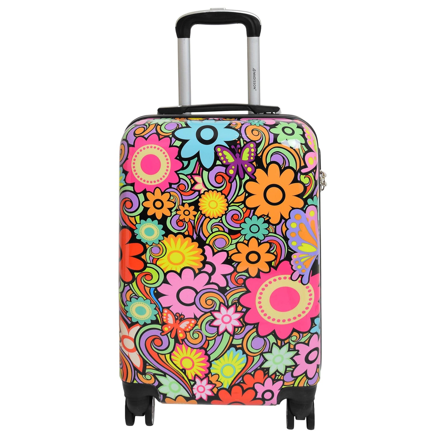 Flower Print Hard Shell Suitcase