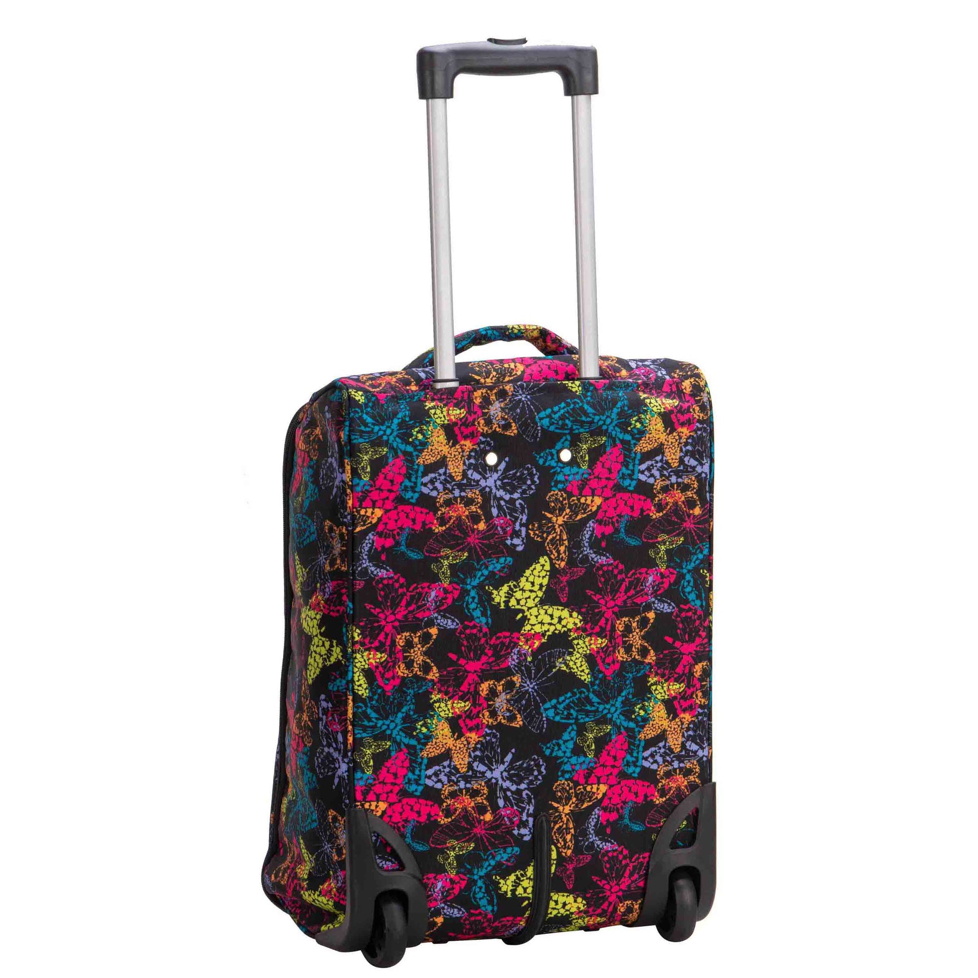 Wheeled Cabin Soft Suitcase Lightweight Printed HLG20726 Butterfly 2