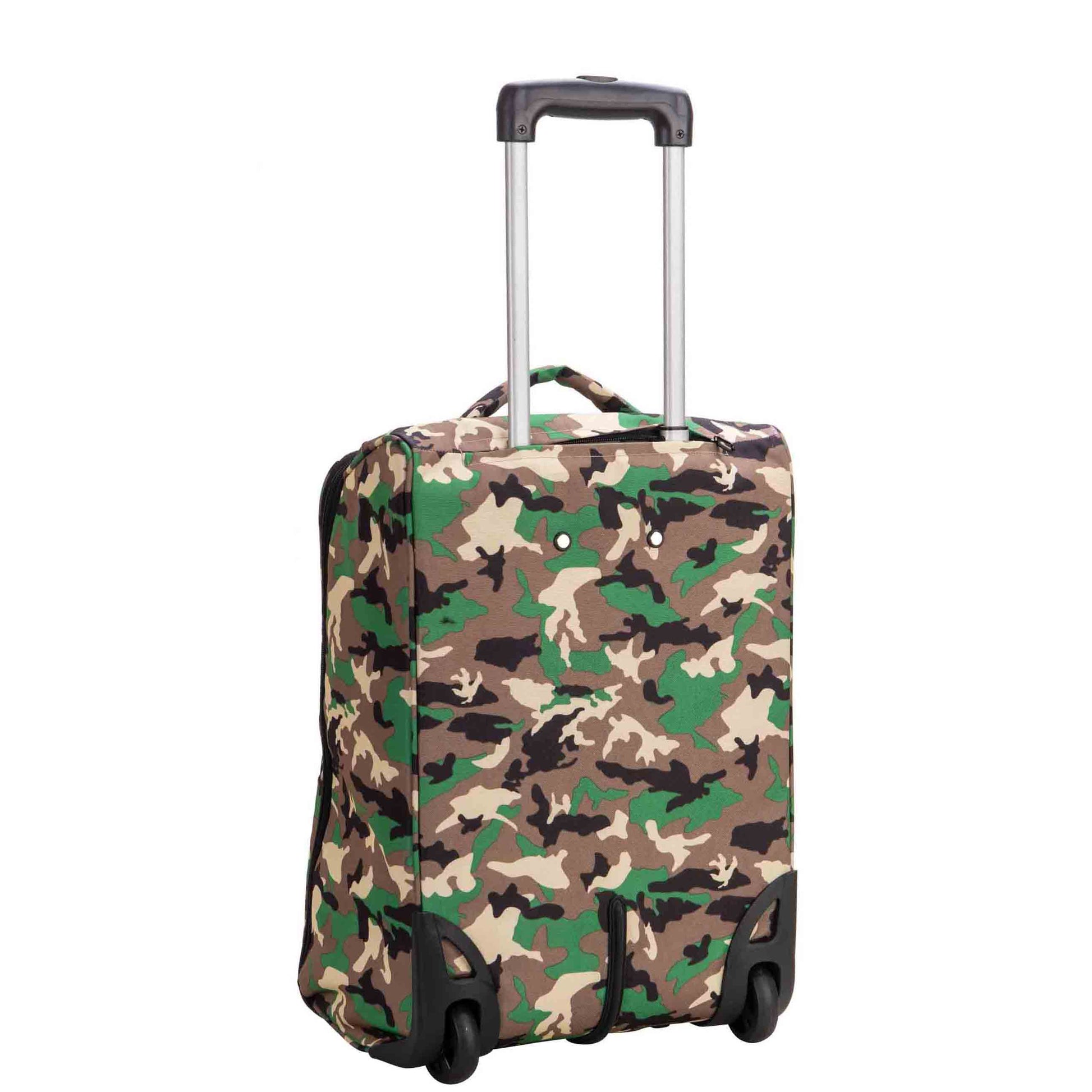 Wheeled Cabin Soft Suitcase Lightweight Printed HLG20726 Camouflage 2
