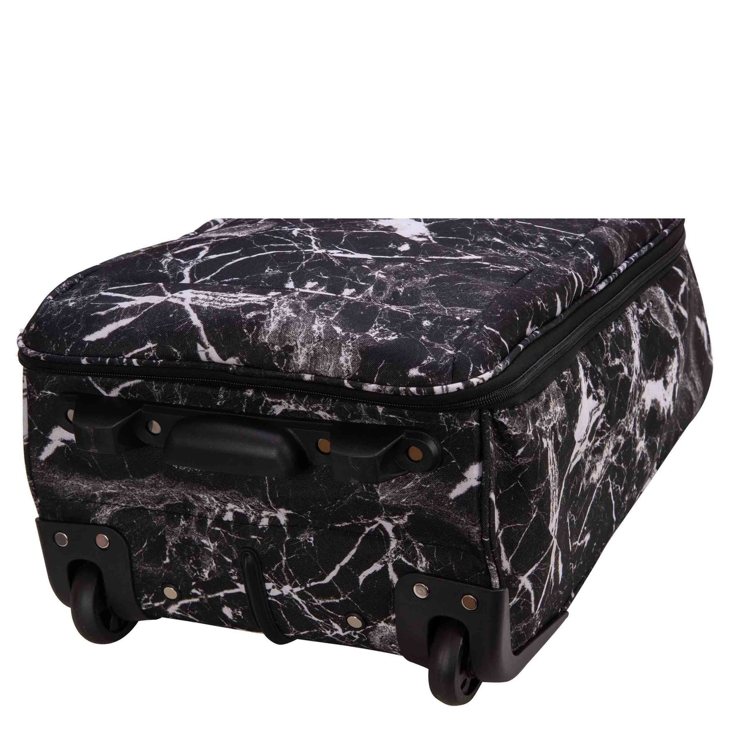 Wheeled Cabin Soft Suitcase Lightweight Printed HLG20726 Marble 3