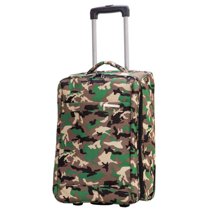 Wheeled Cabin Soft Suitcase Lightweight Printed HLG20726 Camouflage 1