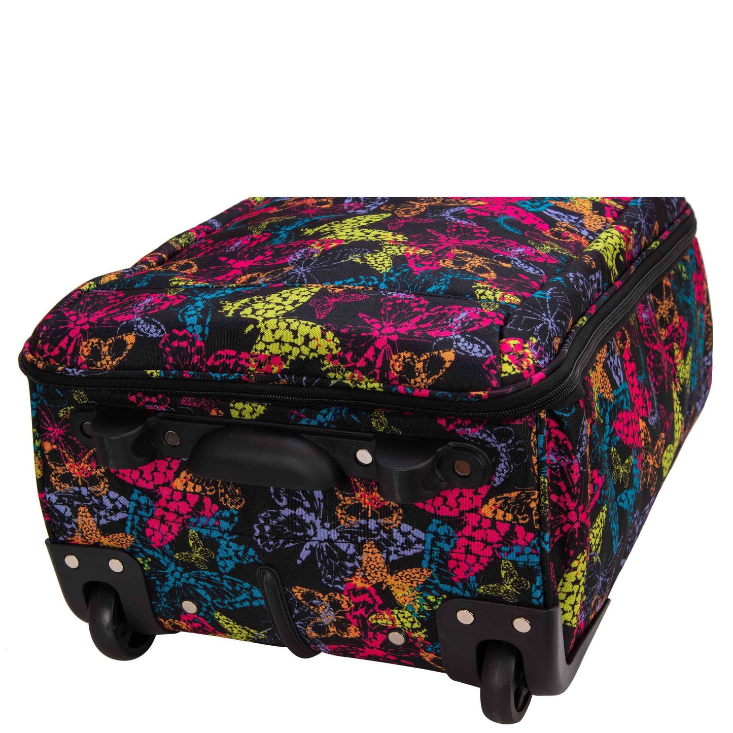 Wheeled Cabin Soft Suitcase Lightweight Printed HLG20726 Butterfly 4