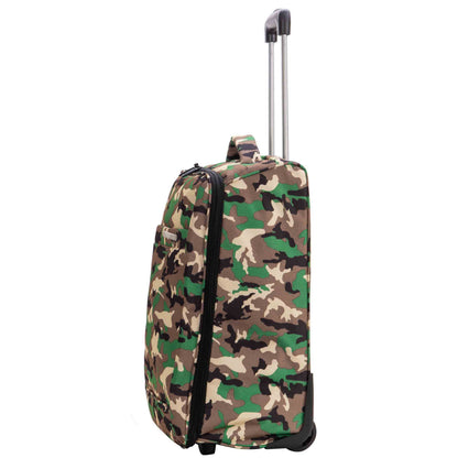 Wheeled Cabin Soft Suitcase Lightweight Printed HLG20726 Camouflage 4