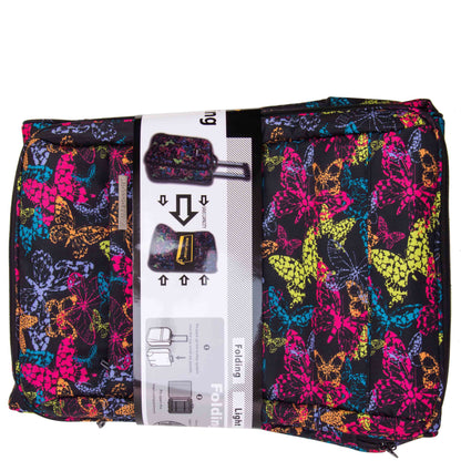 Wheeled Cabin Soft Suitcase Lightweight Printed HLG20726 Butterfly 6