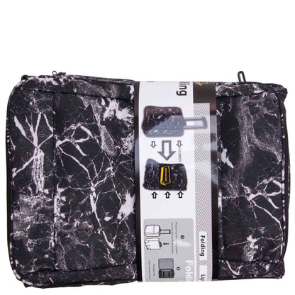 Wheeled Cabin Soft Suitcase Lightweight Printed HLG20726 Marble 6