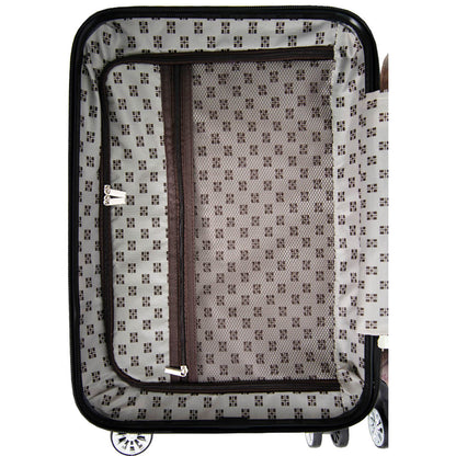 Comic Print Hard Shell Suitcase Four Wheel Expandable Luggage HLG286 cabin-2