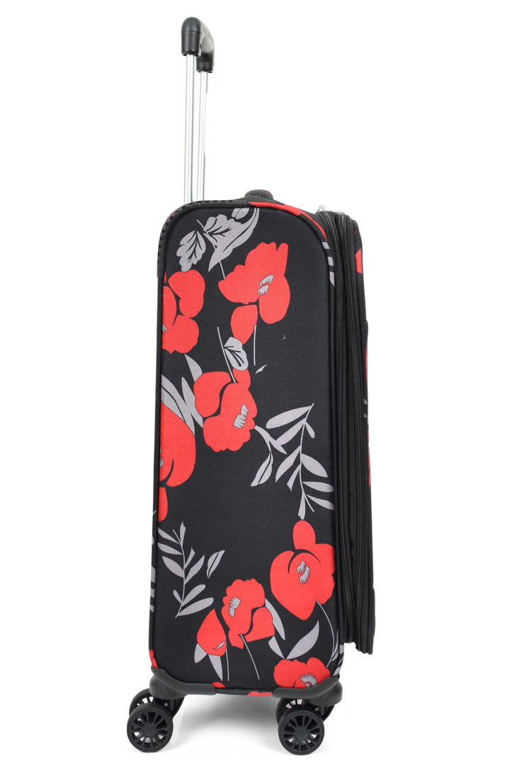 Adventure Flower Print Cabin Suitcase 2