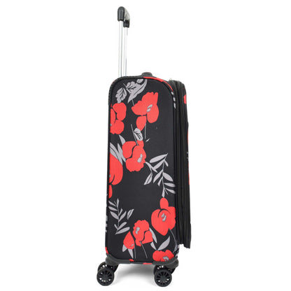 Adventure Flower Print Cabin Suitcase