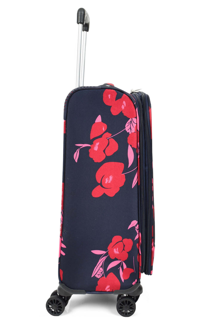 Adventure Flower Print Cabin Suitcase 7