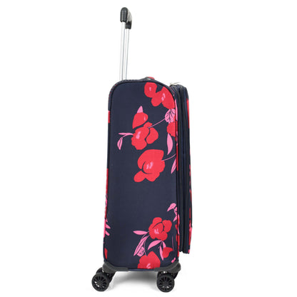 Adventure Flower Print Cabin Suitcase