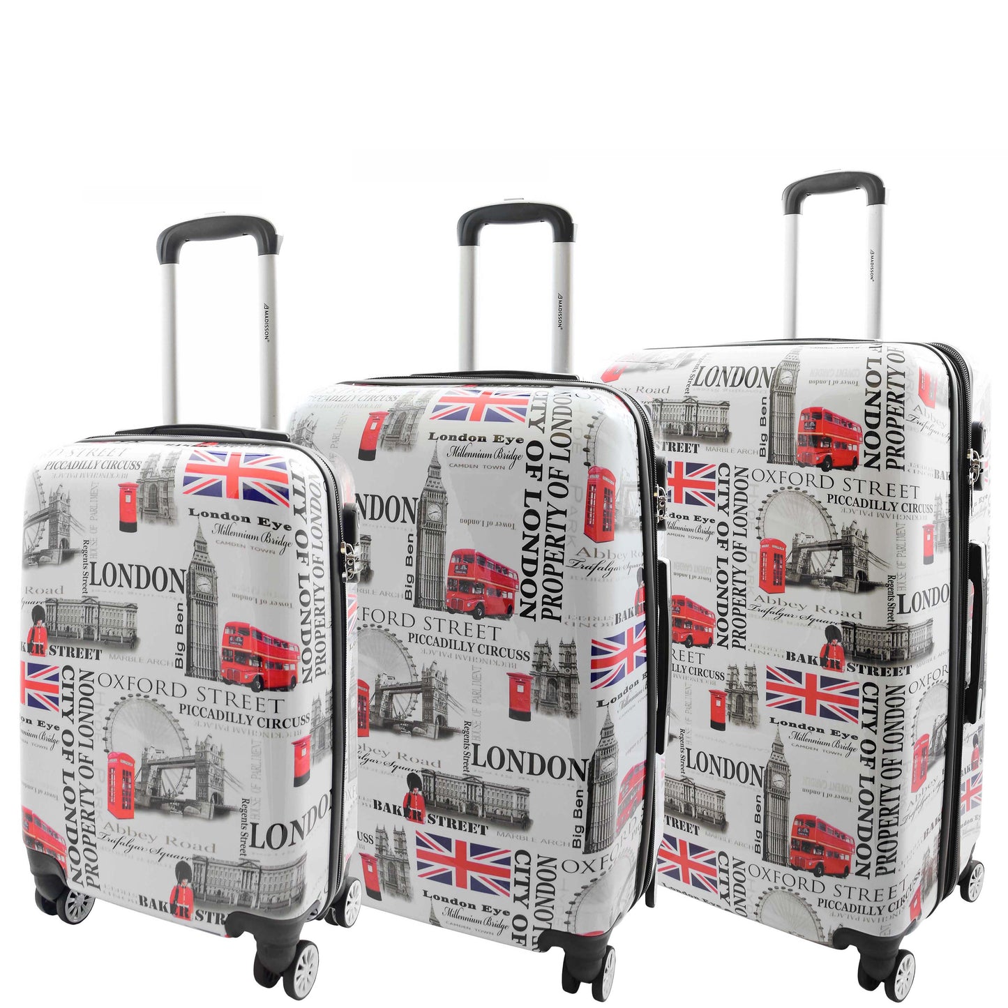 London City Print Hard Shell Suitcase