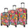 Flower Print Hard Shell Suitcase