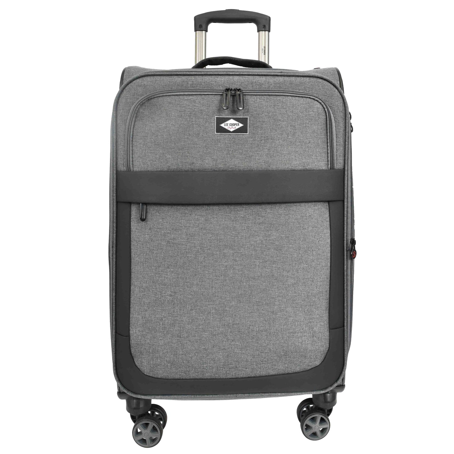 Soft Lightweight Expandable Luggage Set Wheeled HLG30533 Grey 3