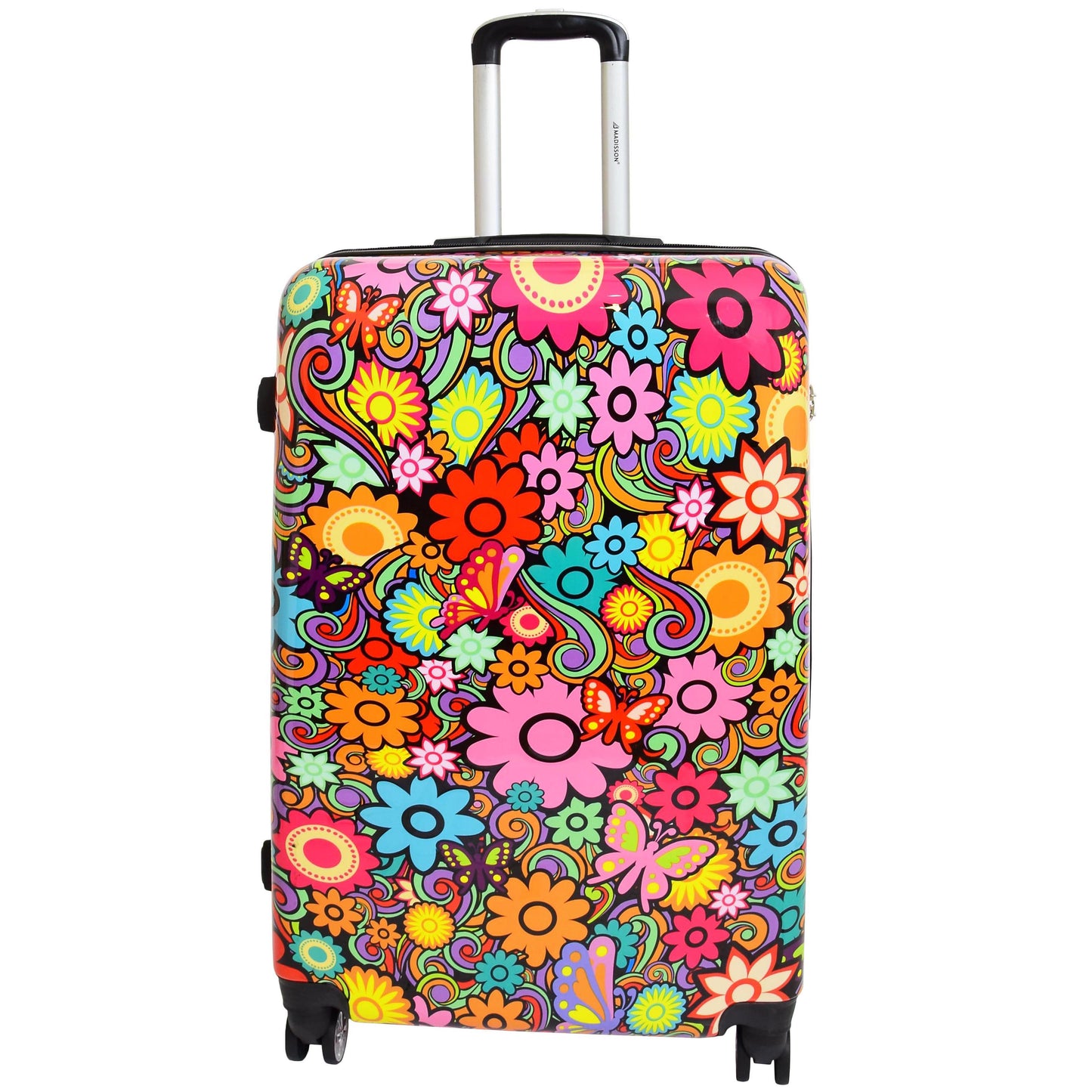 Flower Print Hard Shell Suitcase