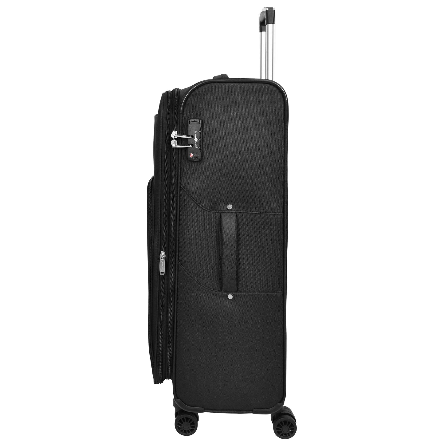 Expandable Suitcase 8 Wheels Soft Luggage TSA Lock Travel Bags Bellville