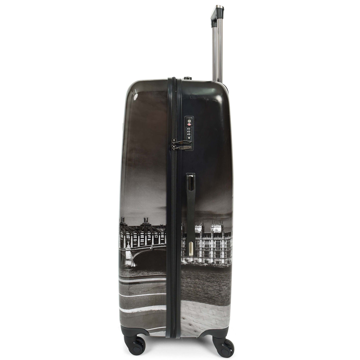 London Print Hard Shell Suitcase