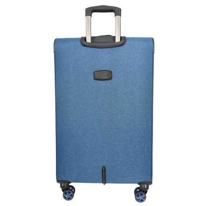 Soft Lightweight Expandable Luggage Set Wheeled HLG30533 Navy 7