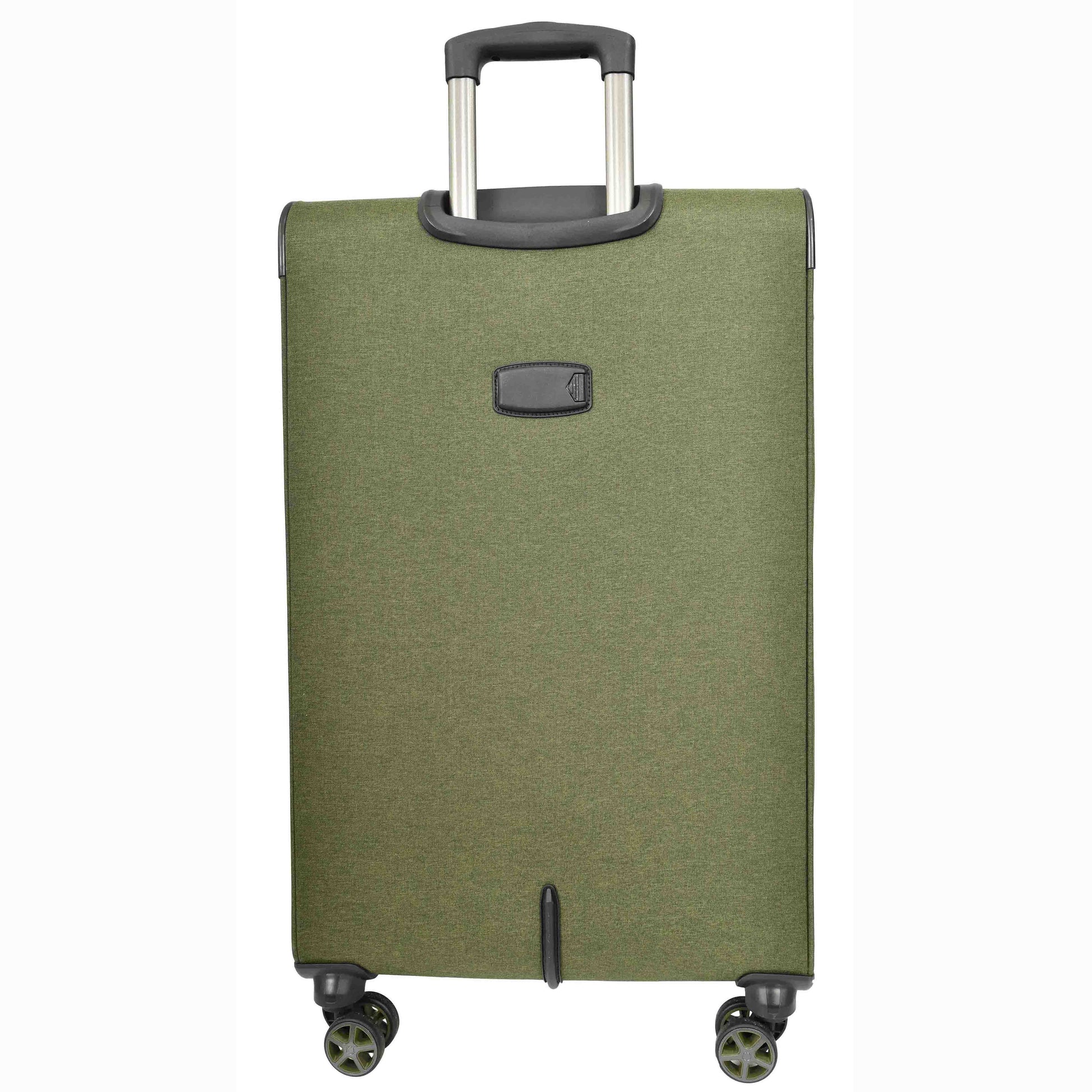 Soft Lightweight Expandable Luggage Set Wheeled HLG30533 Khaki Green 5