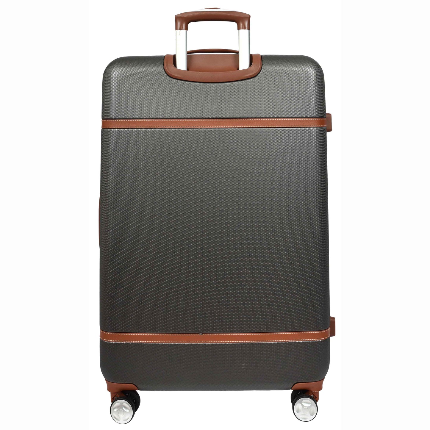 Retro Hard Shell Expandable Luggage HLG303 Grey 5