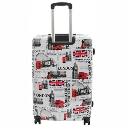 London City Print Hard Shell Suitcase