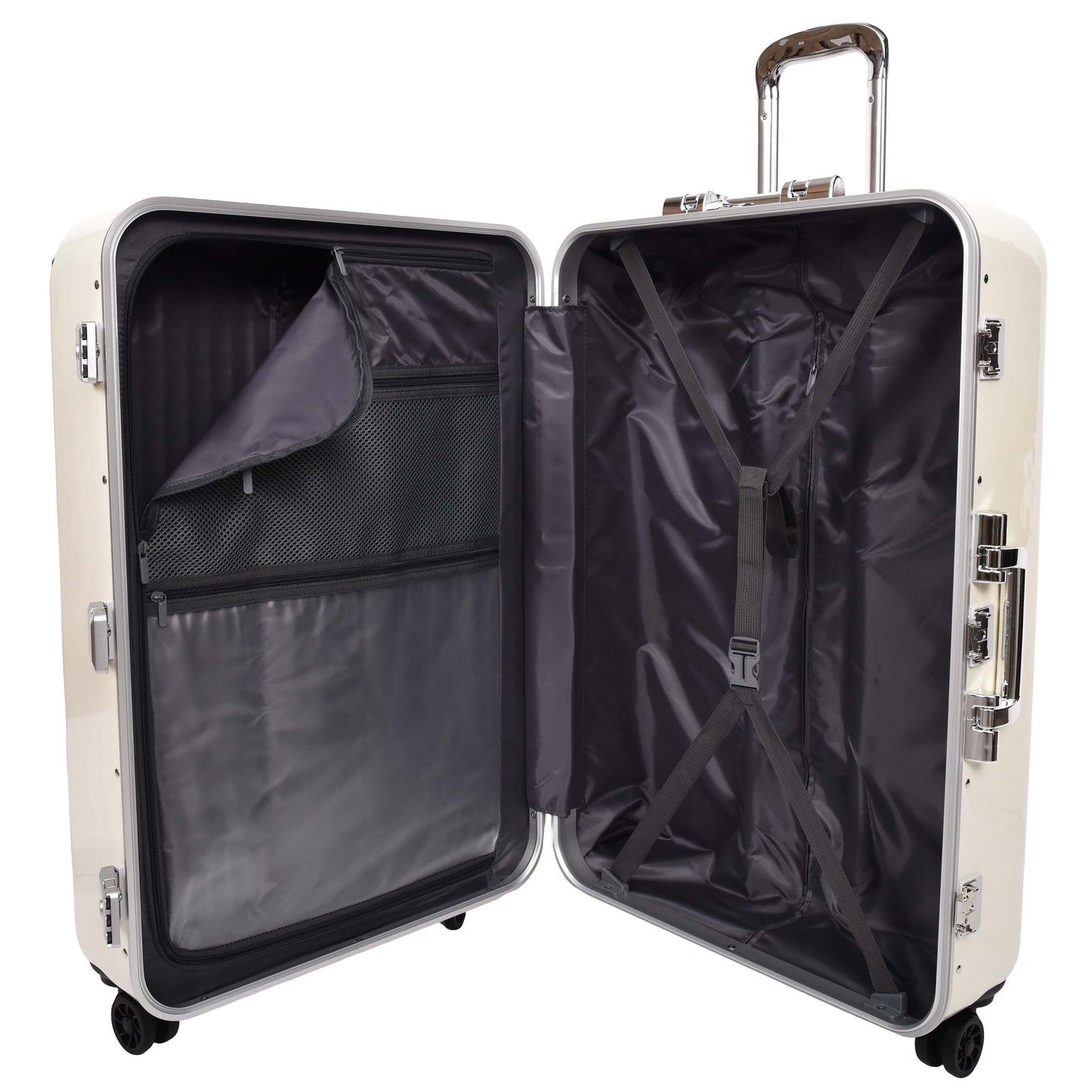 Jet-setter Hard Shell Suitcase White