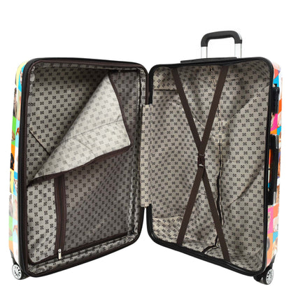 Cats and Dogs Hard Shell Suitcase