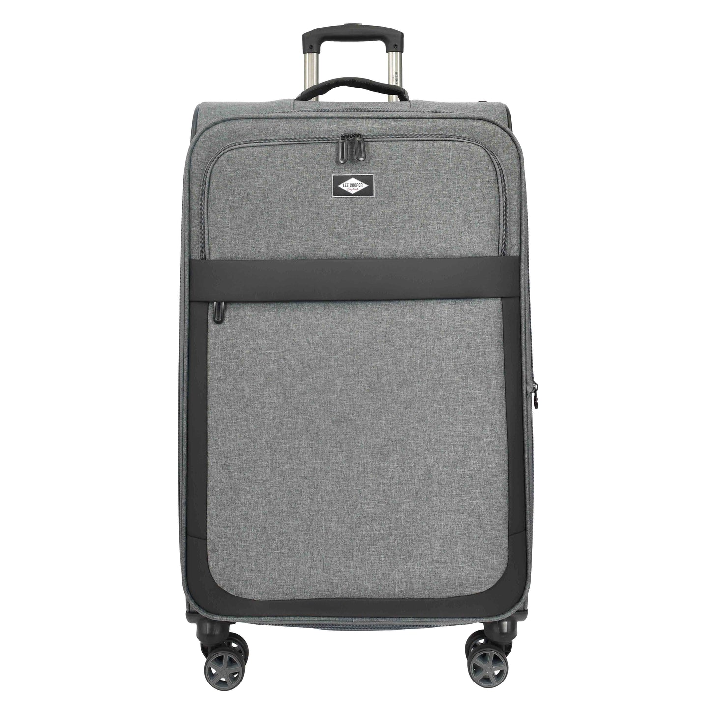 Soft Lightweight Expandable Luggage Set Wheeled HLG30533 Grey 8