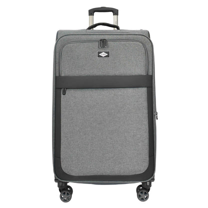 Soft Lightweight Expandable Luggage Set Wheeled HLG30533 Grey 8