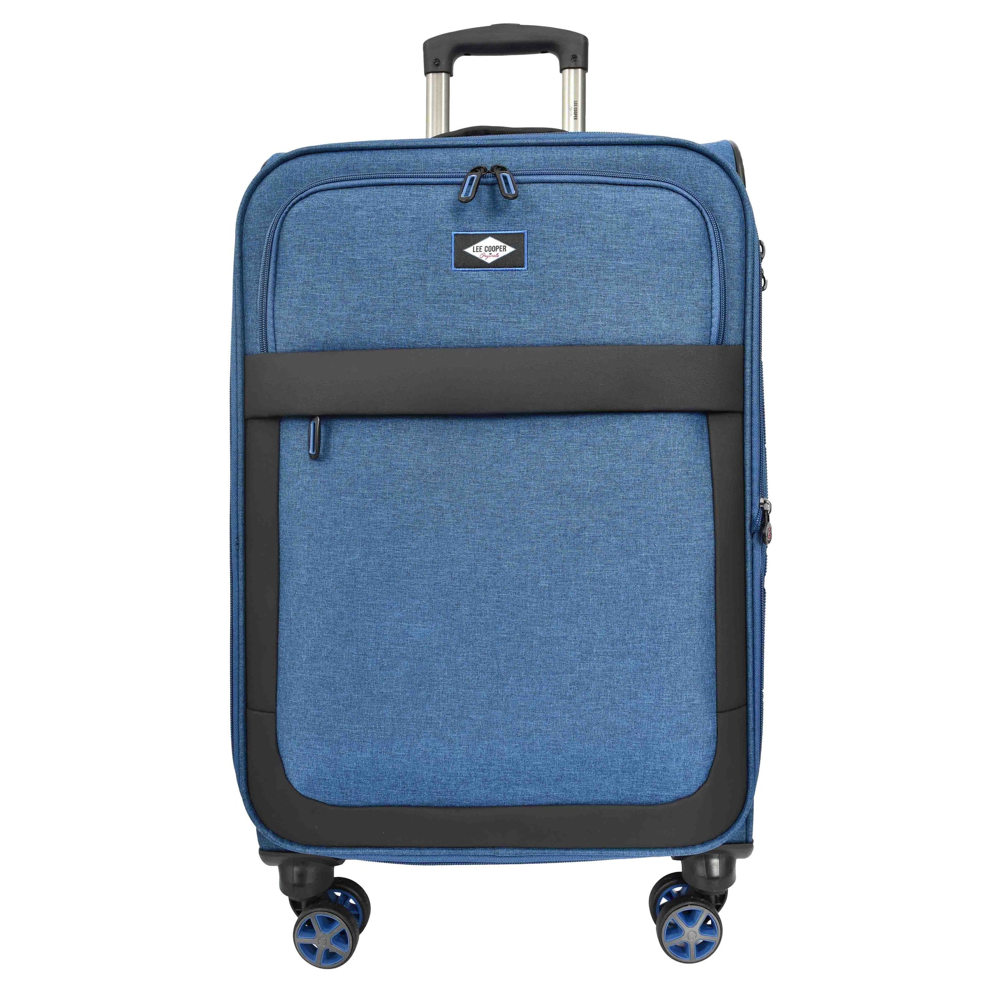 Soft Lightweight Expandable Luggage Set Wheeled HLG30533 Navy 9
