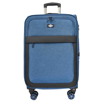 Soft Lightweight Expandable Luggage Set Wheeled HLG30533 Navy 9
