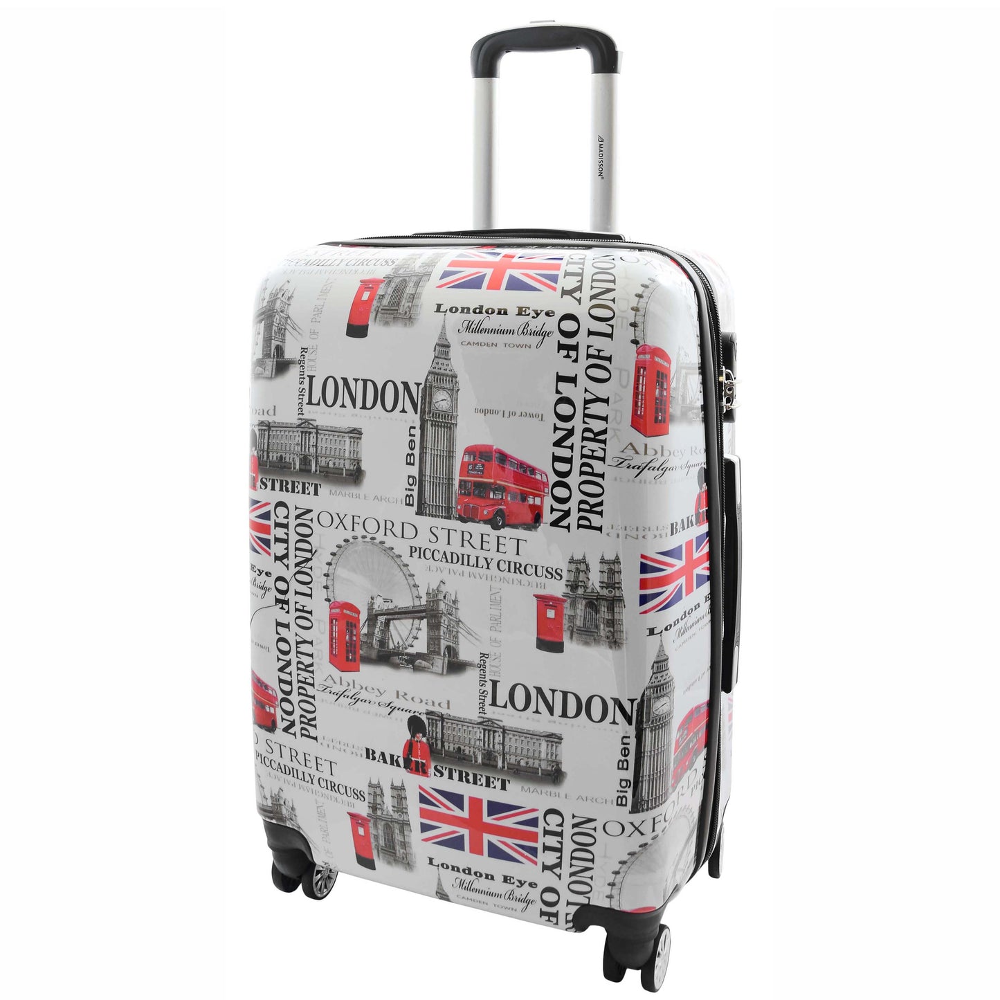 London City Print Hard Shell Suitcase