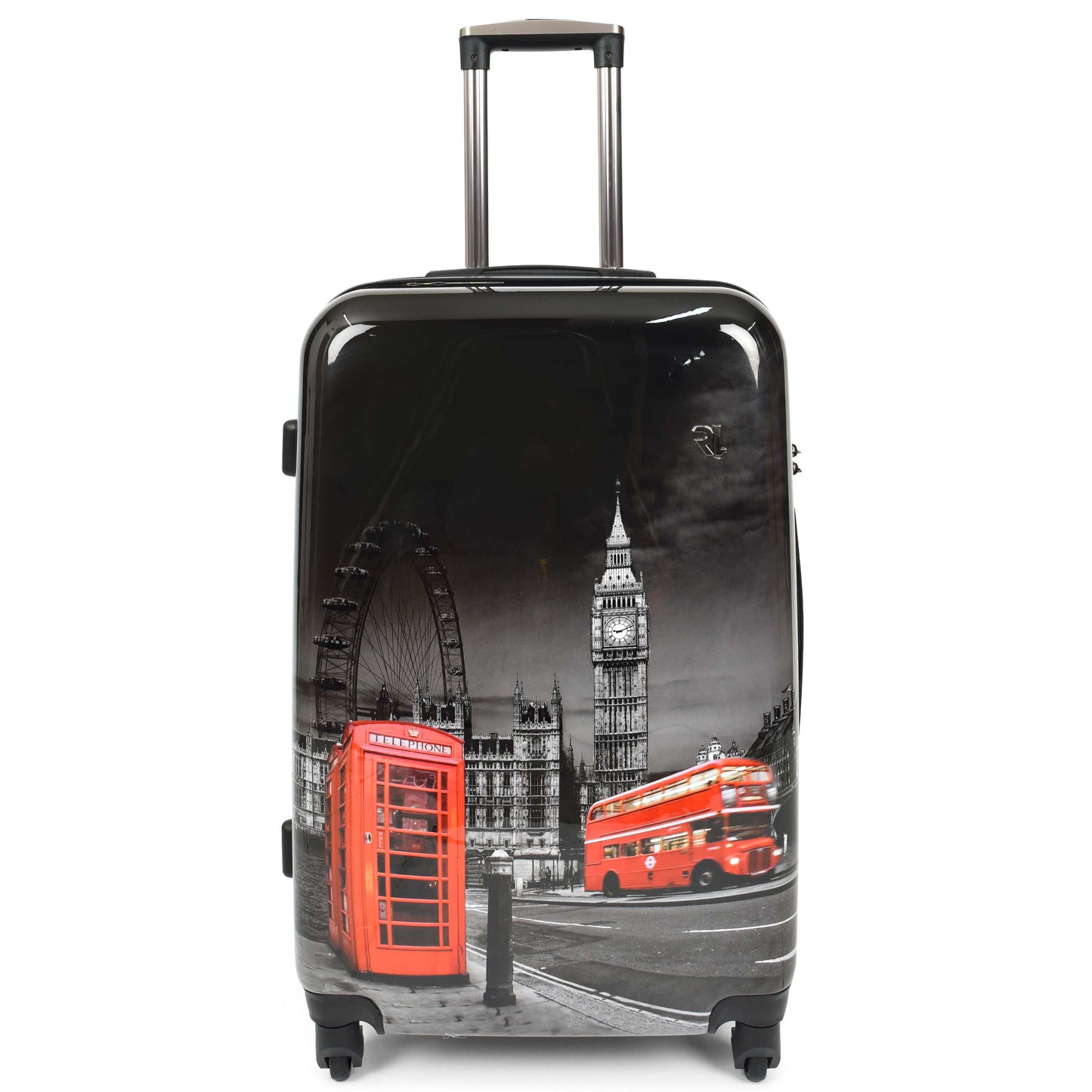 London Print Hard Shell Suitcase