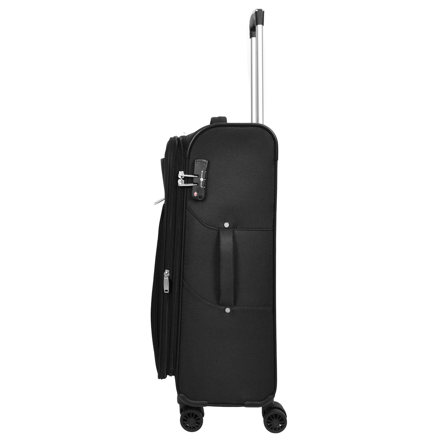 Expandable Suitcase 8 Wheels Soft Luggage TSA Lock Travel Bags Bellville