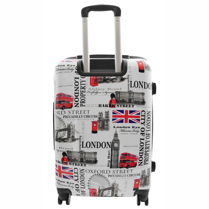 London City Print Hard Shell Suitcase