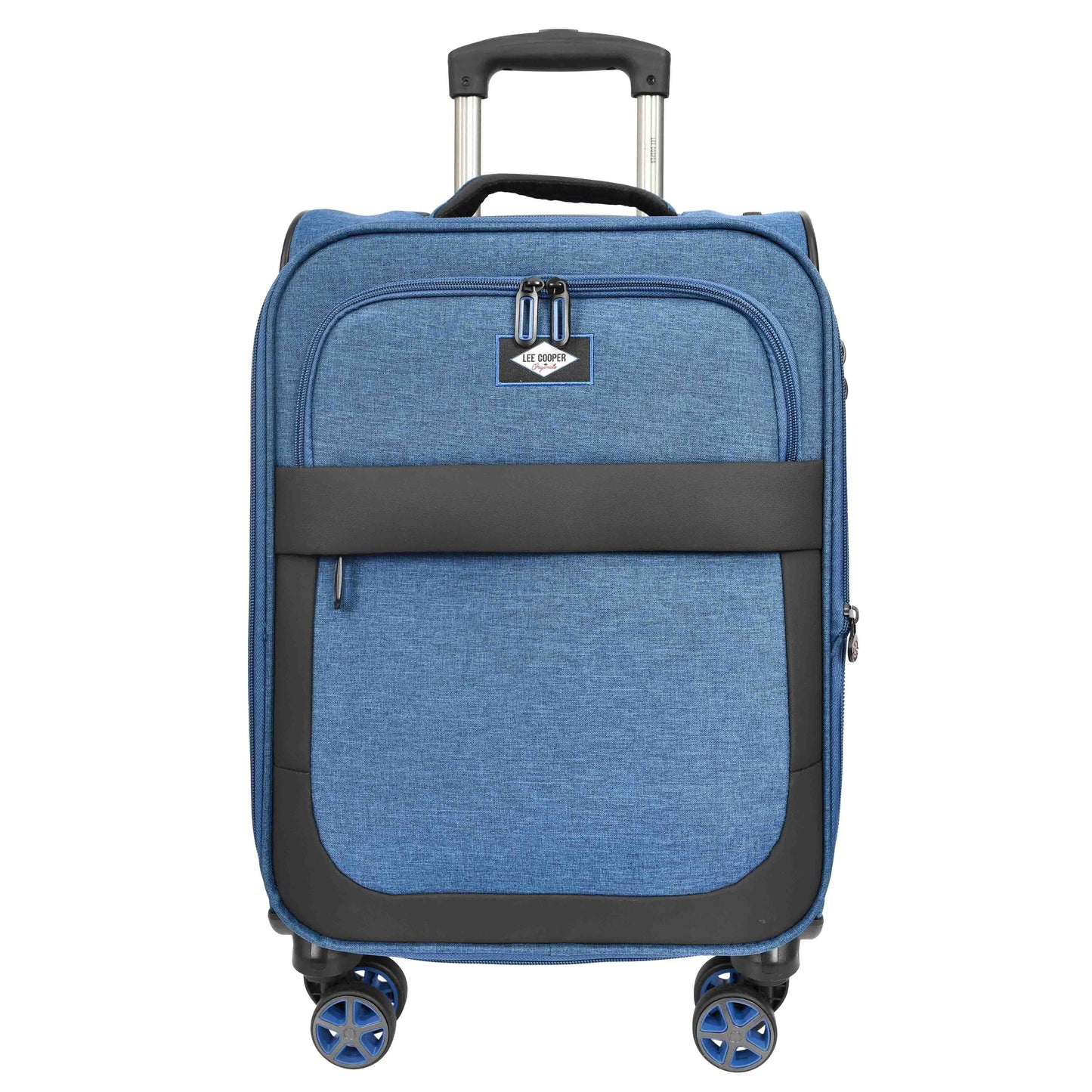 Soft Lightweight Expandable Luggage Set Wheeled HLG30533 Navy 13