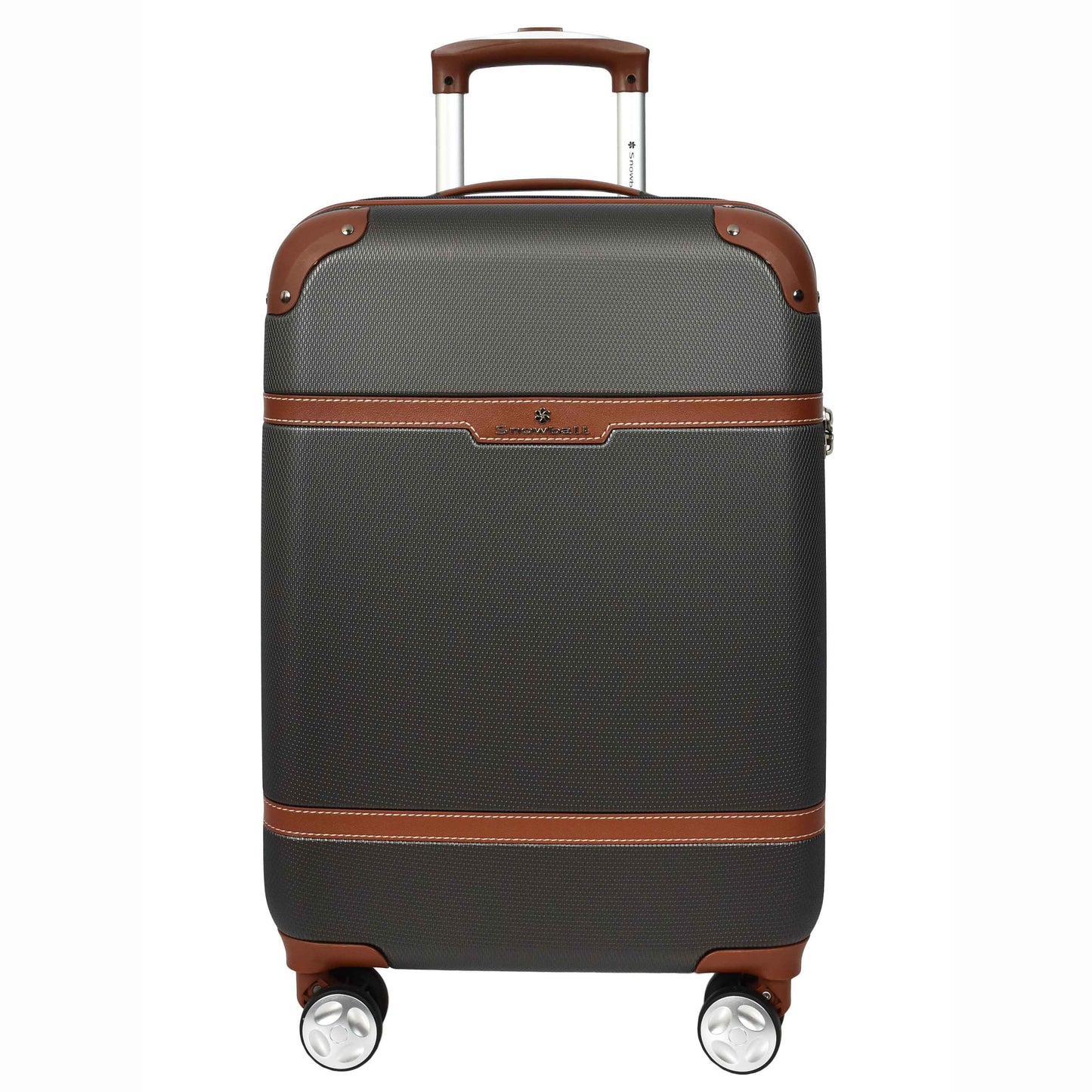 Retro Hard Shell Expandable Luggage HLG303 Grey 13