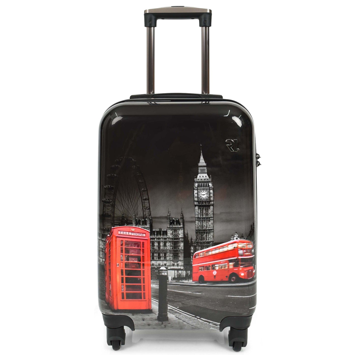 London Print Hard Shell Suitcase