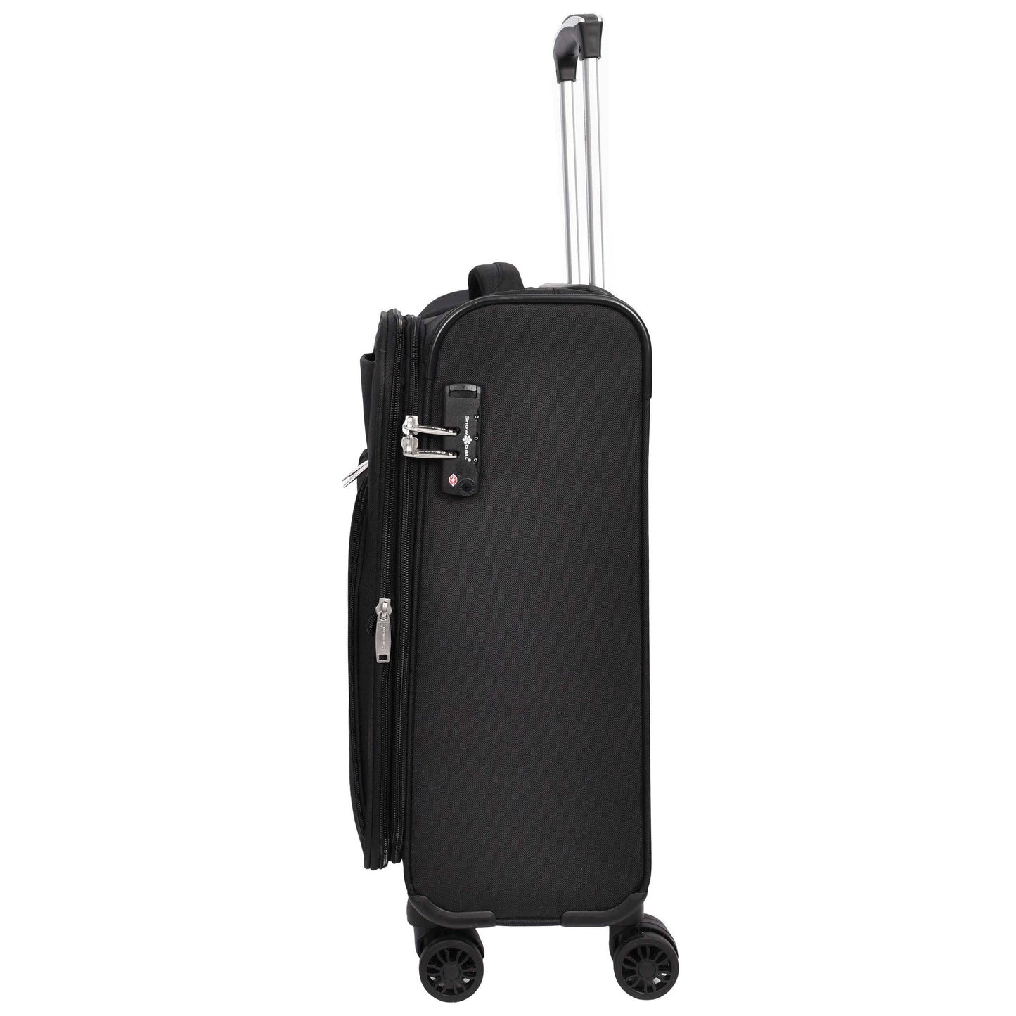 Expandable Suitcase 8 Wheels Soft Luggage TSA Lock Travel Bags Bellville