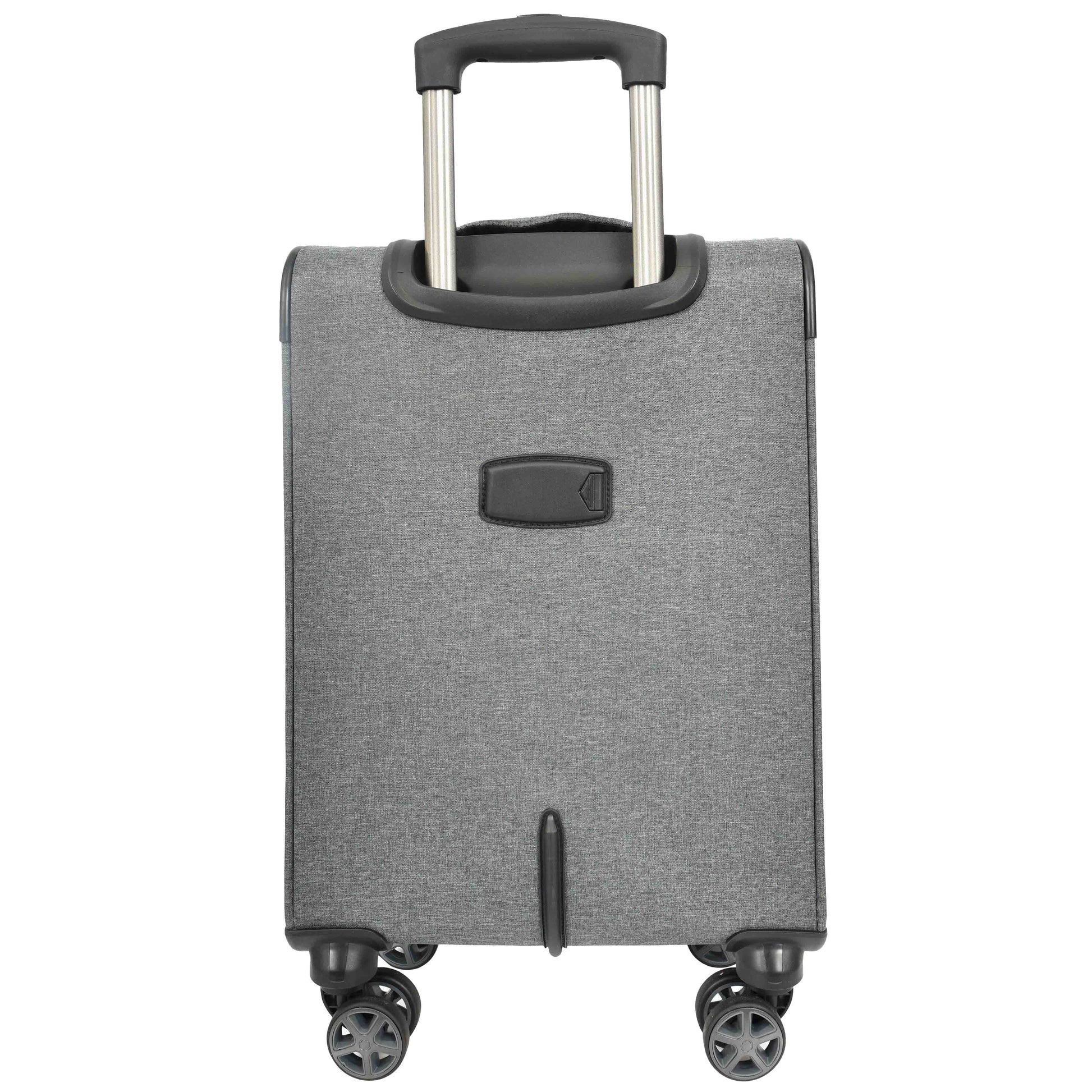 Soft Lightweight Expandable Luggage Set Wheeled HLG30533 Grey 16