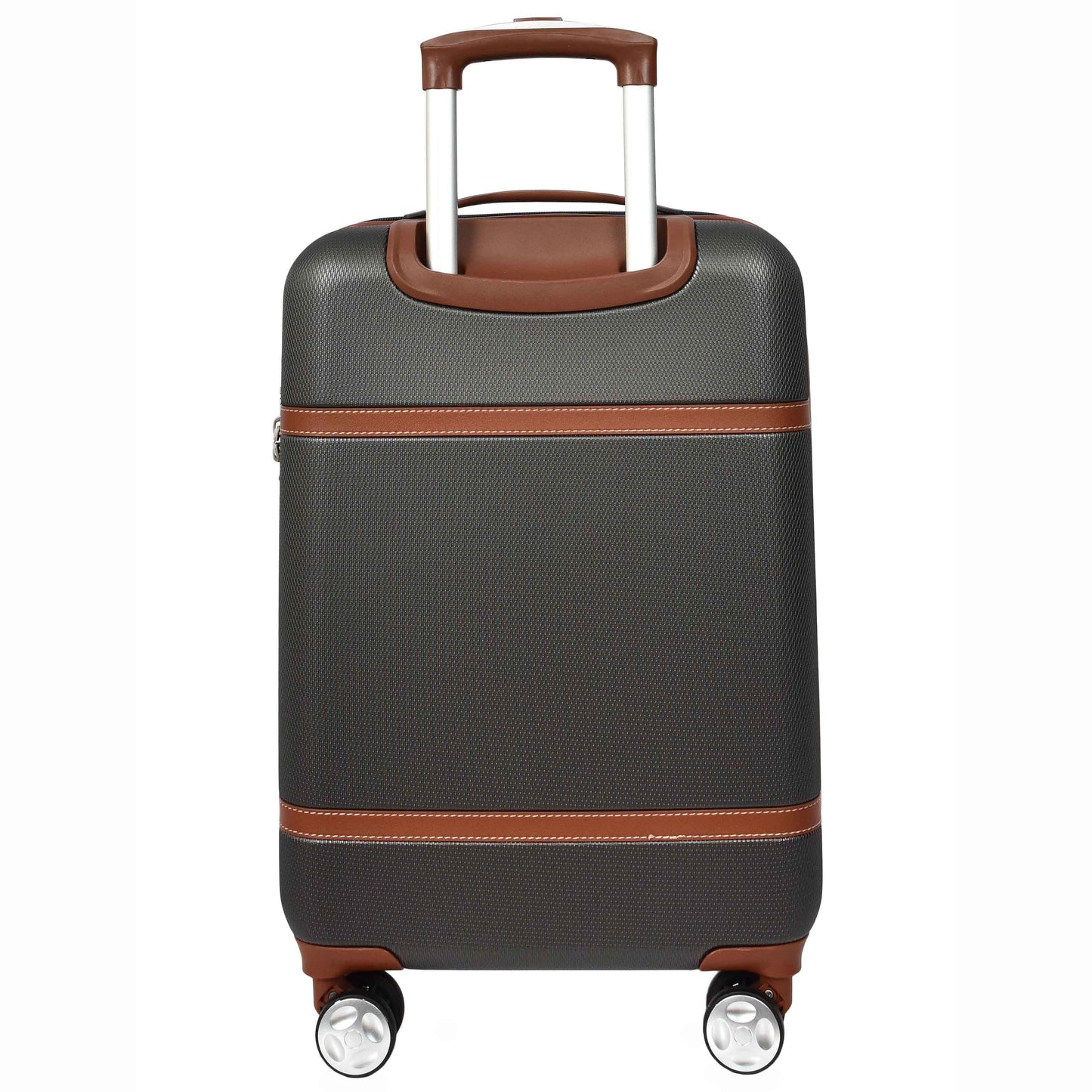 Retro Hard Shell Expandable Luggage HLG303 Grey 15