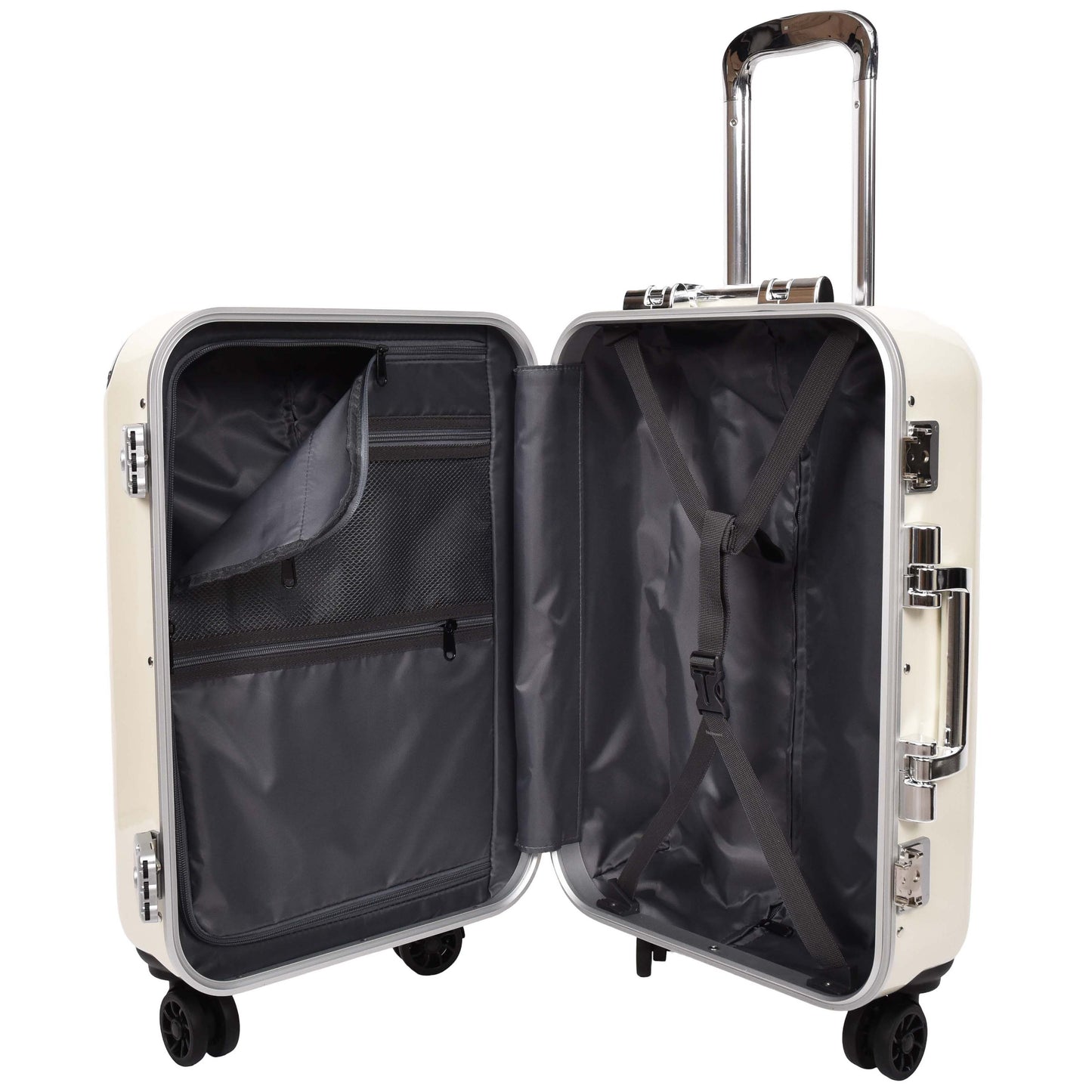 Jet-setter Hard Shell Suitcase White