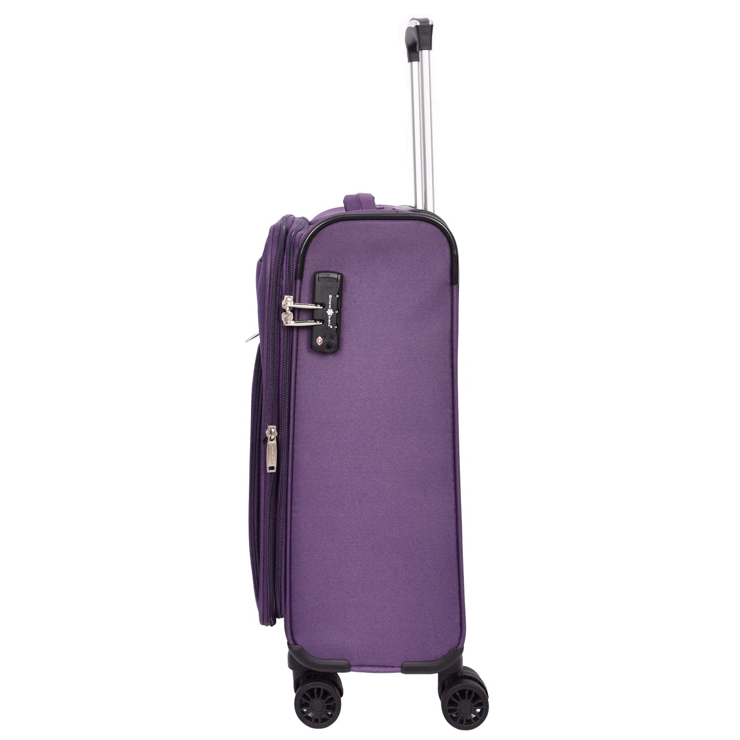 Expandable Suitcase 8 Wheels Soft Luggage TSA Lock Travel Bags Bellville