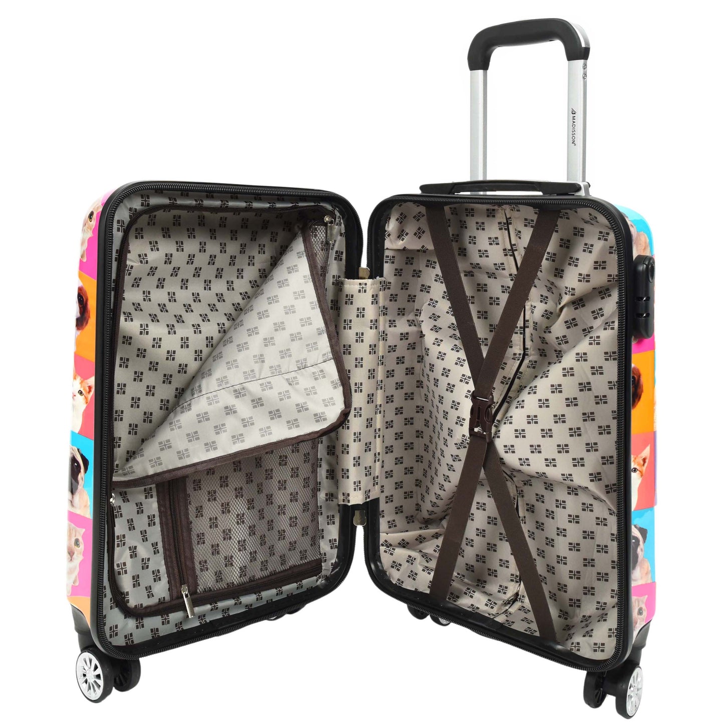 Cats and Dogs Hard Shell Suitcase